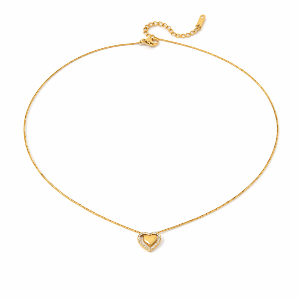 colar com zircônia feminino