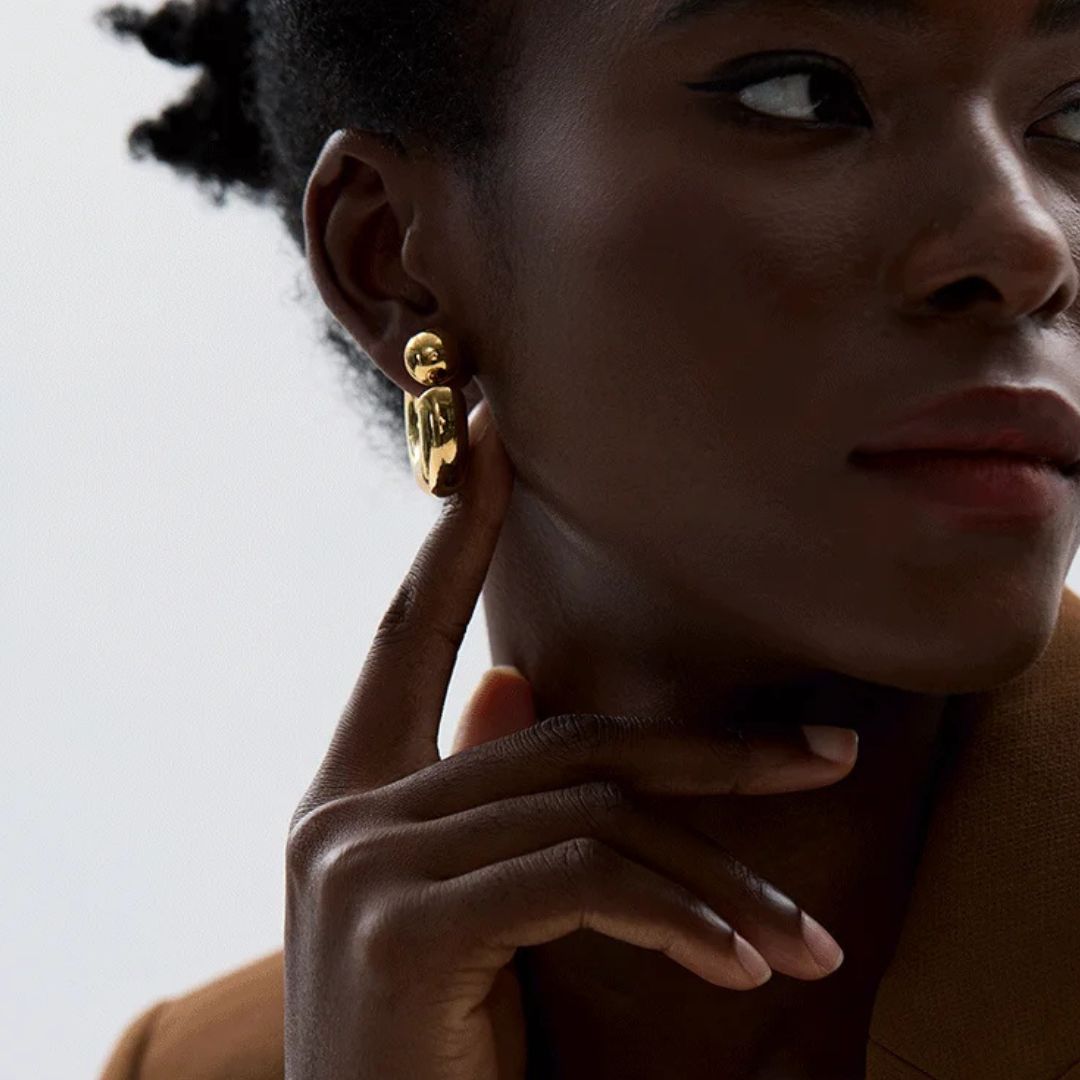 brinco feminino moderno