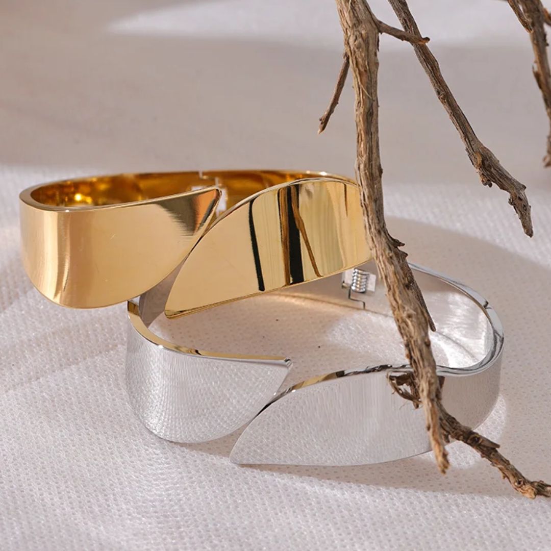 pulseira bracelete feminina ouro