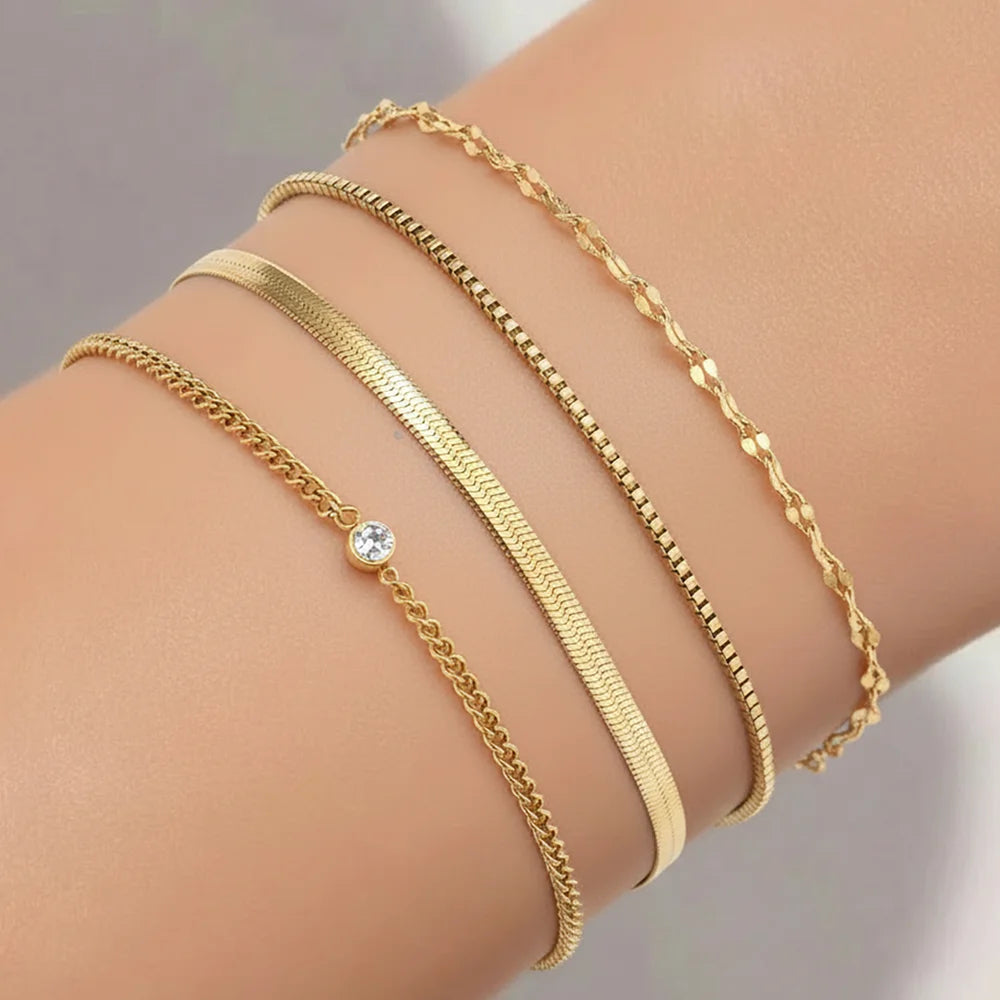 conjunto de pulseiras femininas